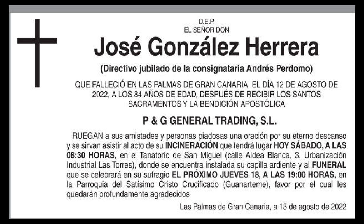 José González Herrera Canarias7